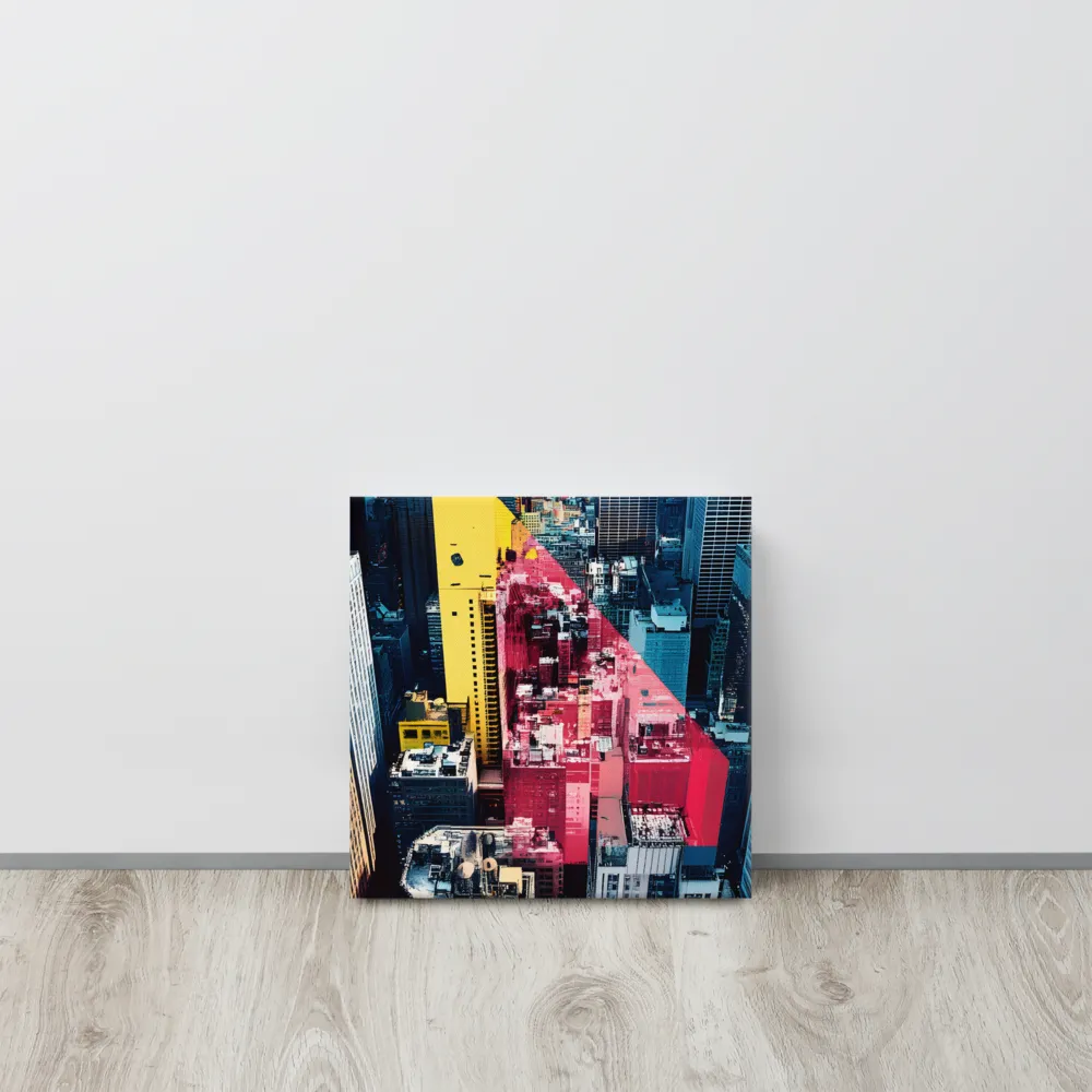 Dynamic Urban Symphony | Canvas | 12″×12″