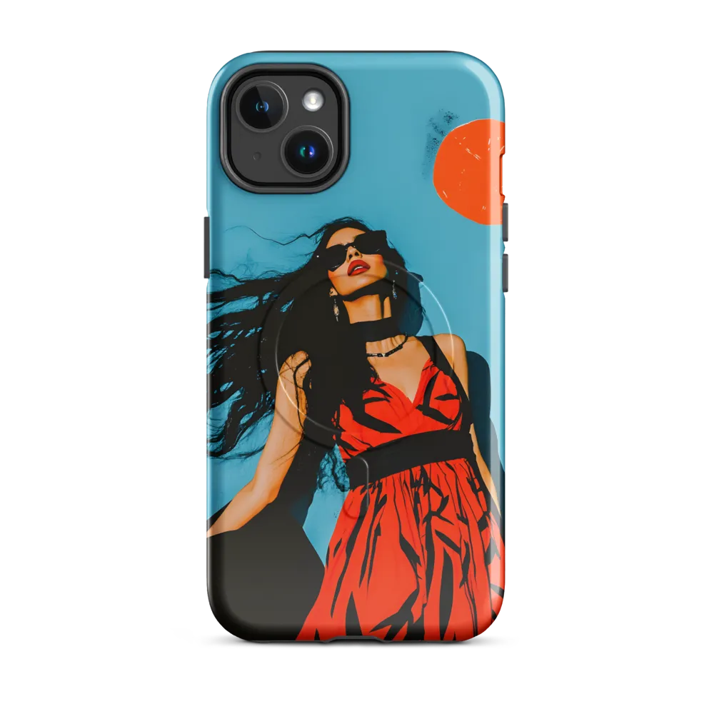Sunset in Fashion: A Modern Portrait
