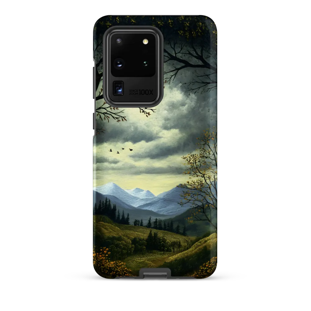 Nature's Embrace: A Tranquil Mountain Landscape