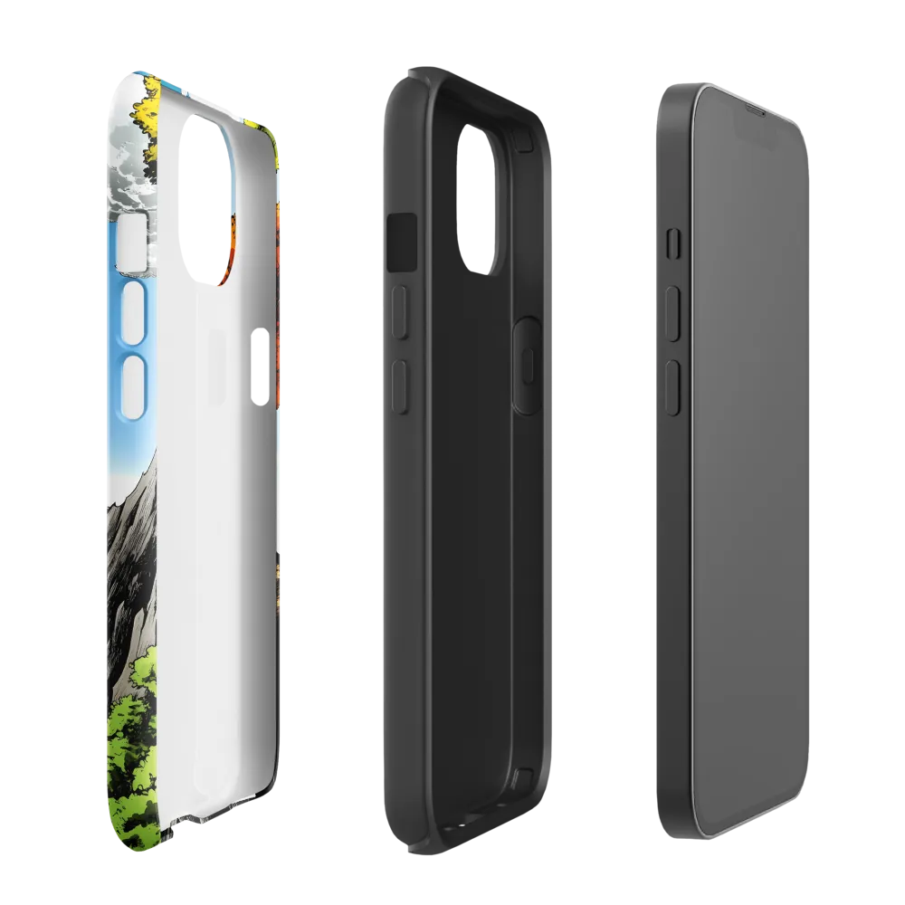 Majestic Serenity: A Journey Through Nature | Phone Case |  13 | Tough Case | Glossy