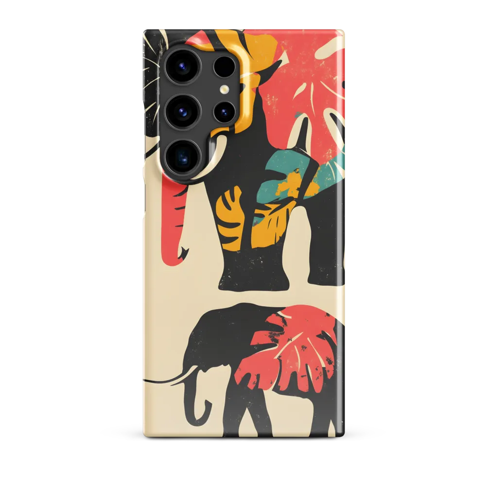 Tropical Elegance: The Elephant's Dance