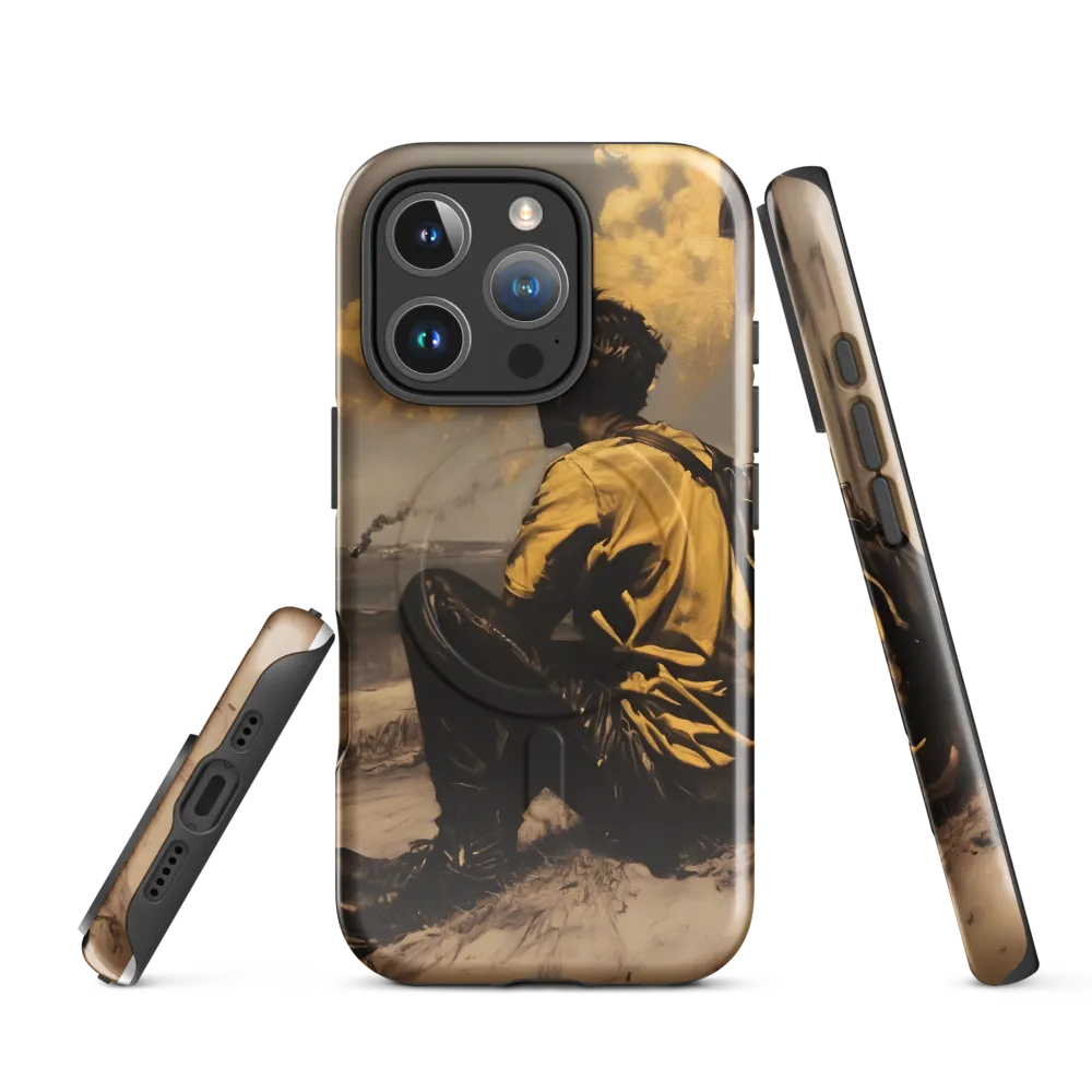 Reflections by the Shore | Phone Case |  16 Pro | MagSafe® Tough Case | Glossy