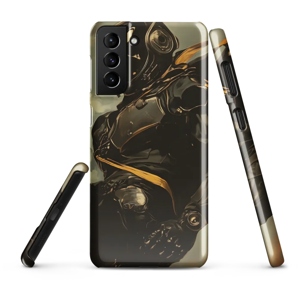 Ethereal Explorer: The Enigmatic Astronaut | Phone Case |  S21 Plus | Snap Case | Glossy