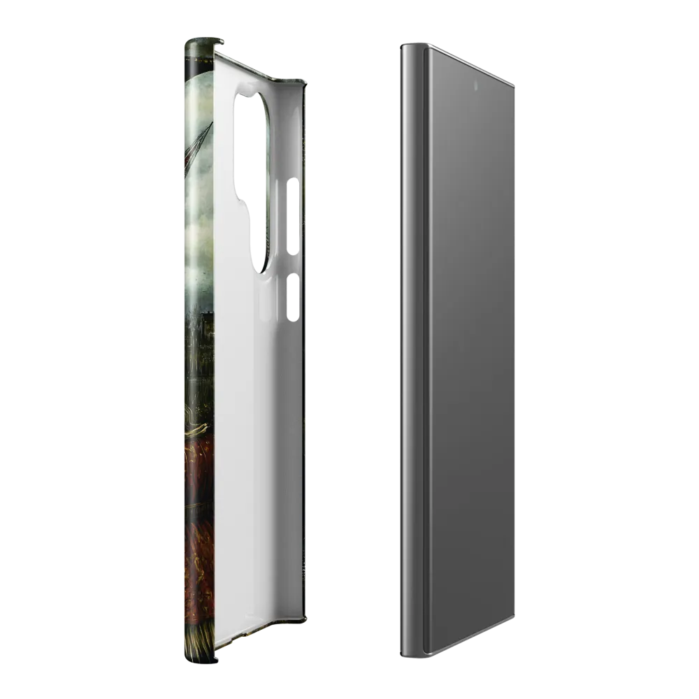The Confrontation: Dragon vs. Wizard | Phone Case |  S23 Ultra | Snap Case | Glossy
