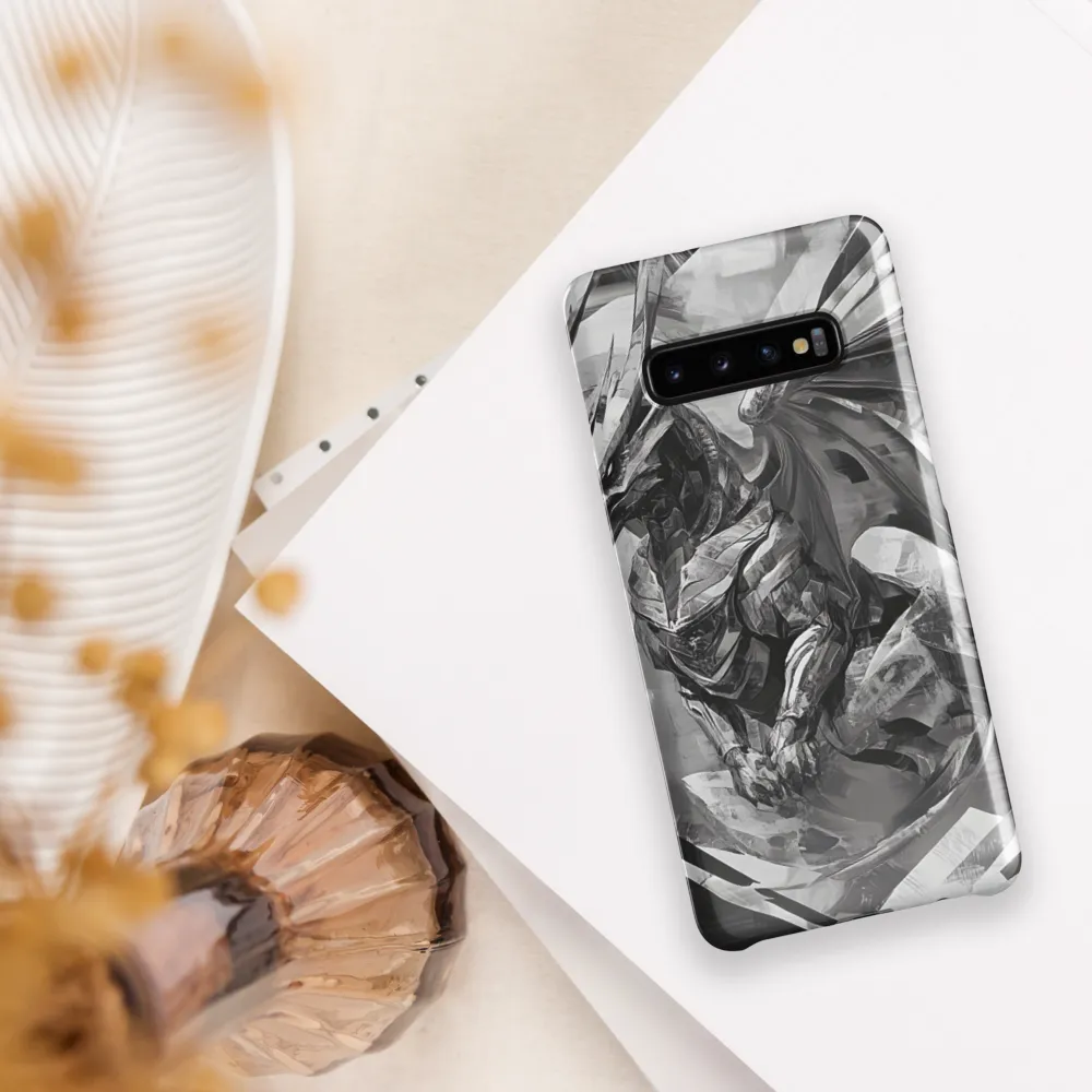 Ethereal Winged Guardian | Phone Case |  S10 Plus | Snap Case | Glossy