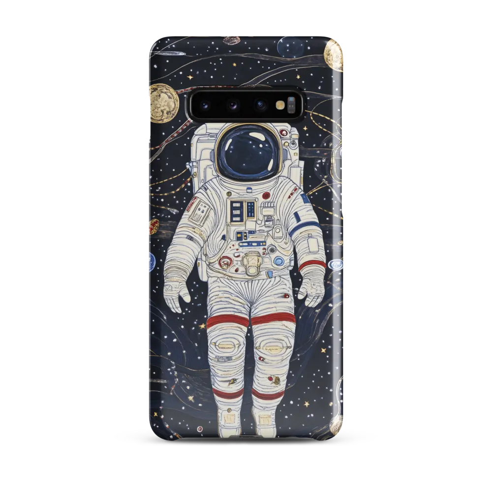 Beyond the Stars: An Astronaut's Journey | Phone Case |  S10 Plus | Snap Case | Glossy