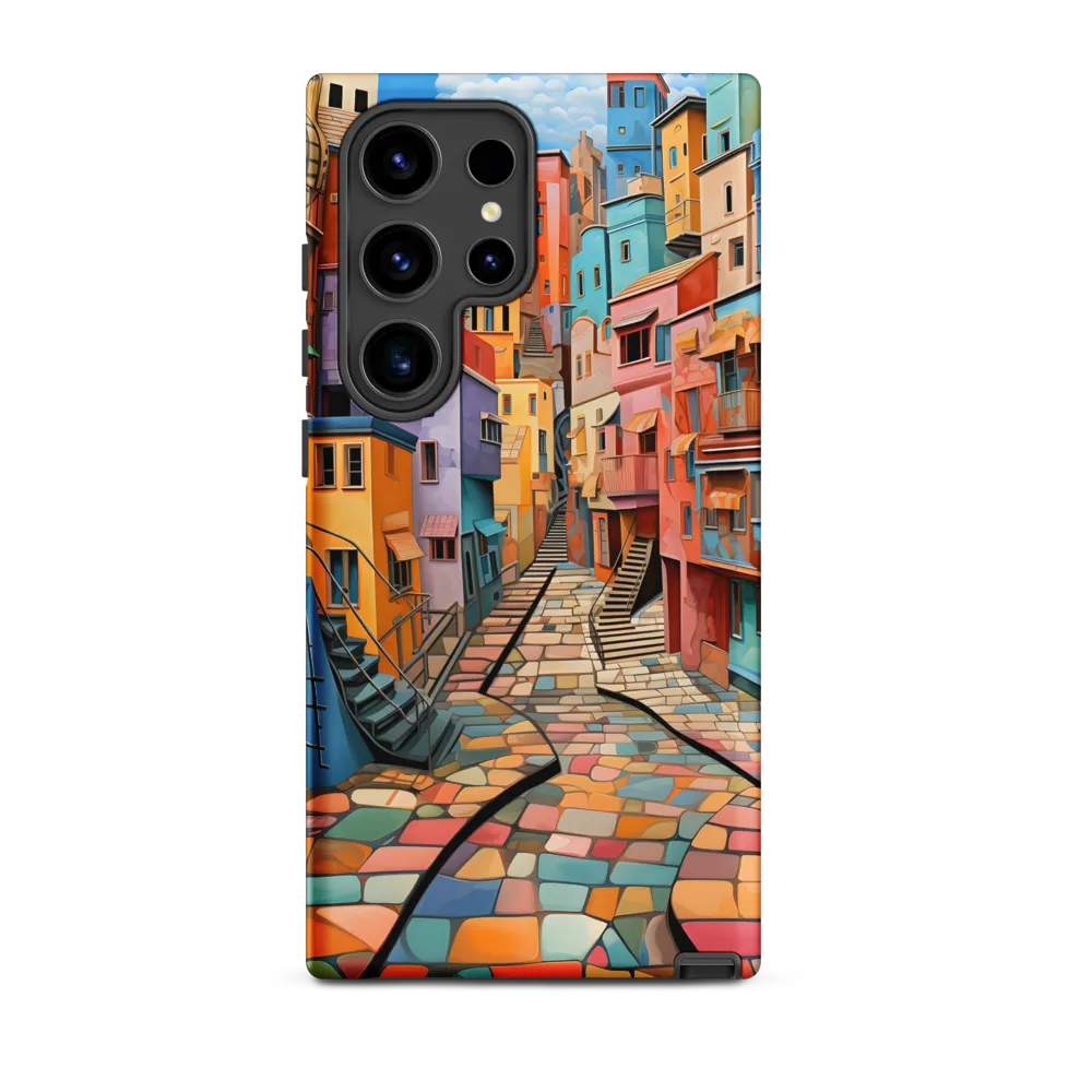 Vibrant Cityscape: A Kaleidoscope of Colors