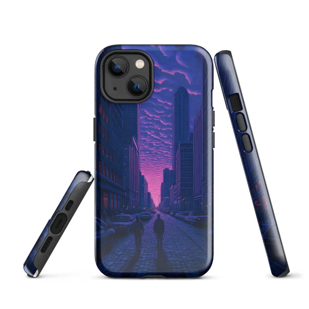 Urban Serenity at Dusk | Phone Case |  13 | Tough Case | Glossy