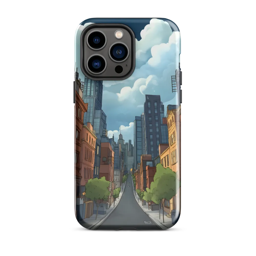 Urban Serenity: A Digital Cityscape