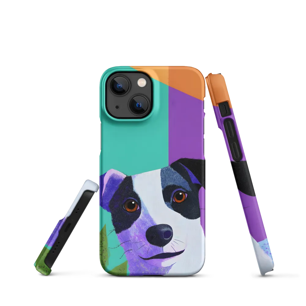 Joyful Canine | Phone Case |  13 Mini | Snap Case | Matte