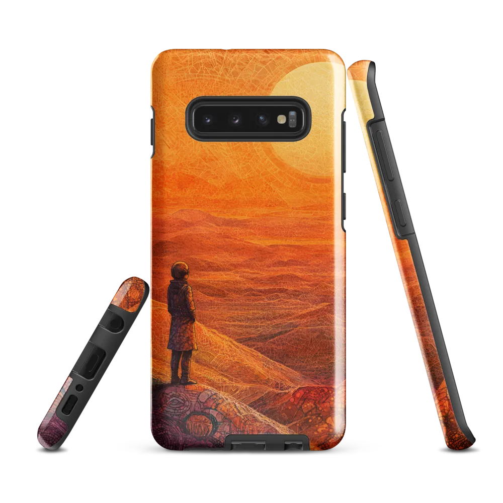 Reflections of a Distant Sun | Phone Case |  S10 Plus | Tough Case | Glossy