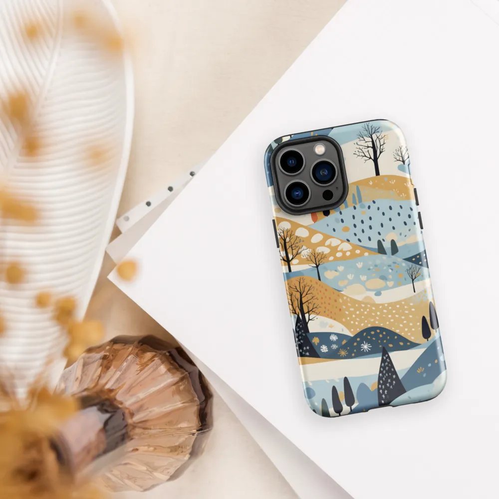 Whispers of a Playful Landscape | Phone Case |  13 Pro Max | Tough Case | Glossy