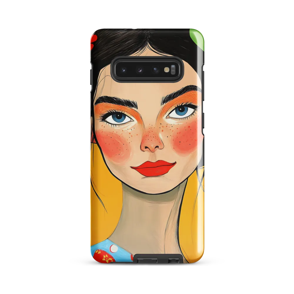 Joyful Radiance | Phone Case |  S10 Plus | Tough Case | Glossy