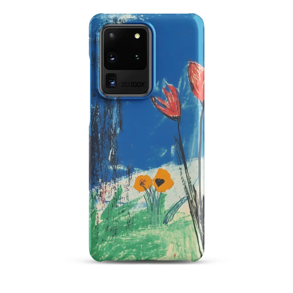 Joyful Blossoms in Blue