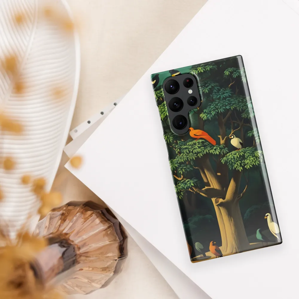 Harmony in Color: A Surreal Bird Symphony