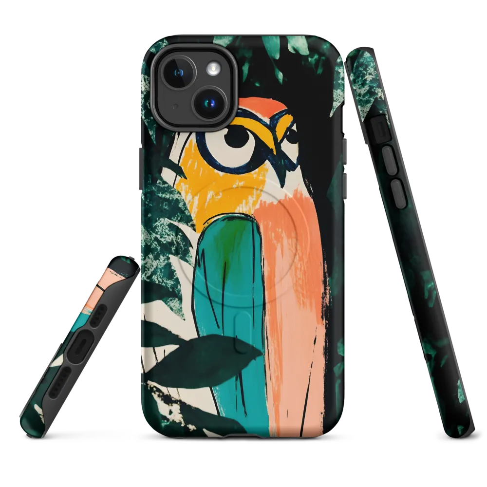Camouflaged Majesty: The Abstract Owl