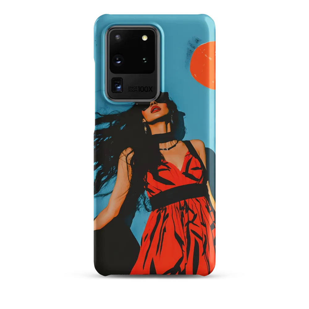Sunset in Fashion: A Modern Portrait