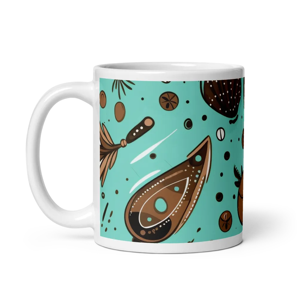 Whimsical Culinary Print | Mug with White inside | 11 oz