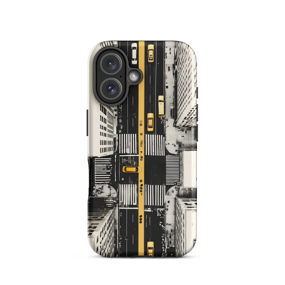 City Pulse: An Aerial Perspective | Phone Case