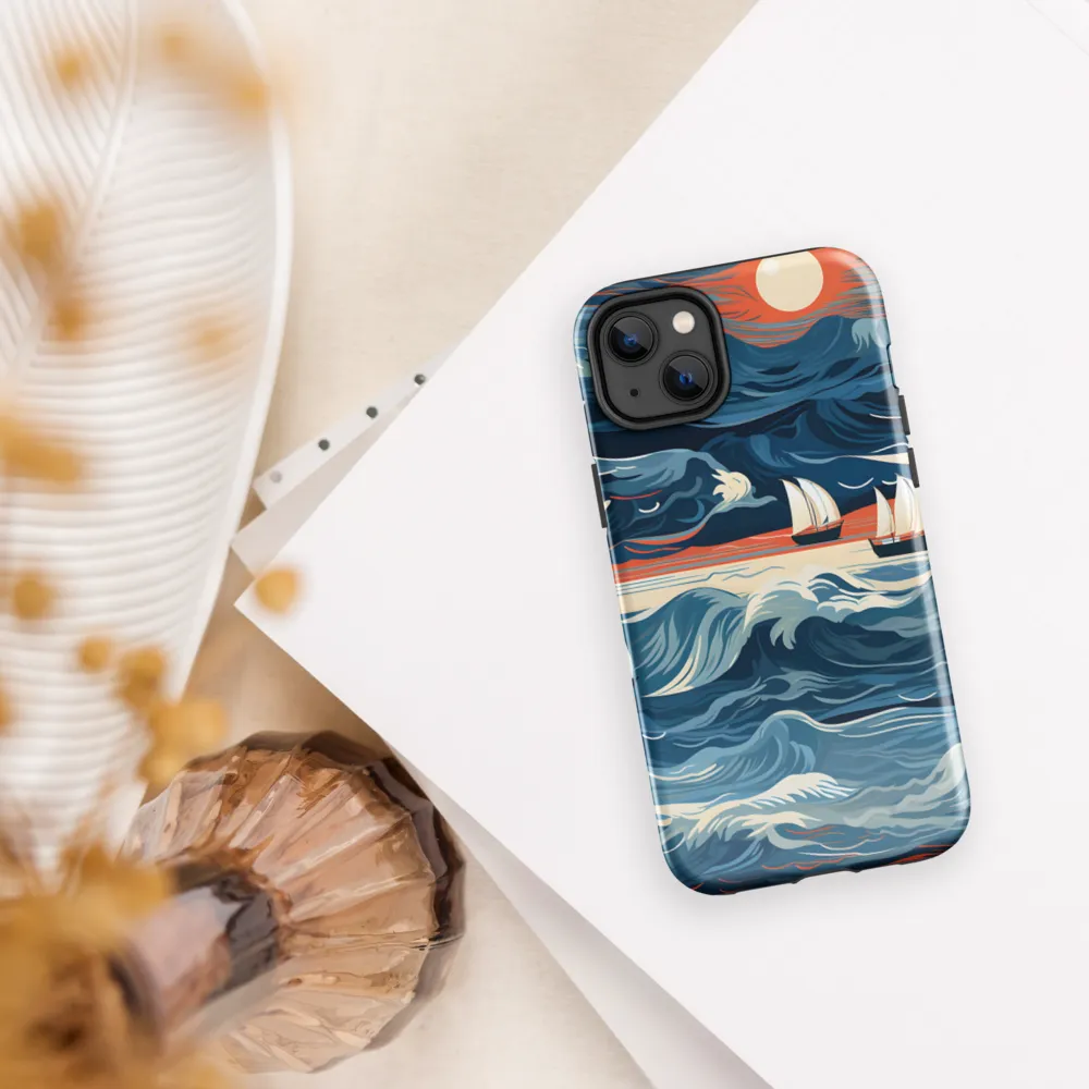 Ocean Whispers: A Voyage at Dusk