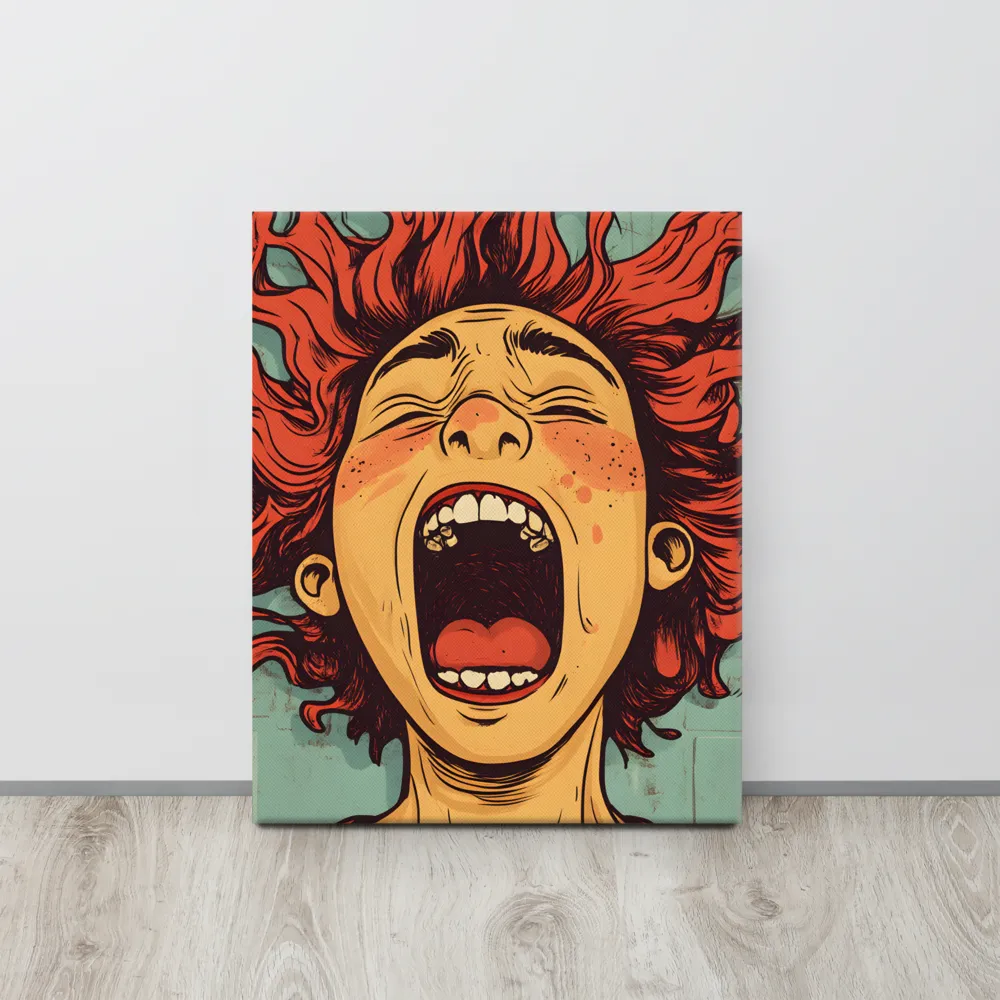 Fury Unleashed | Canvas | 16″×20″
