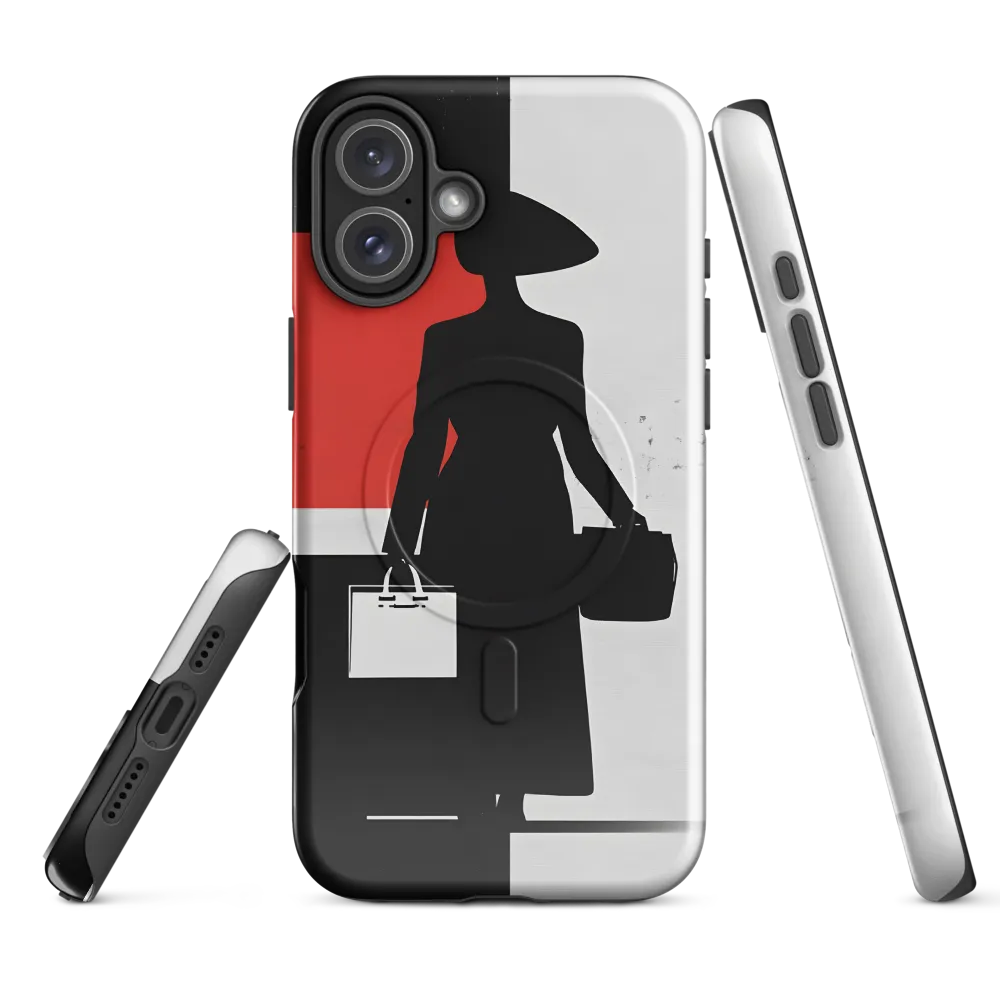 Silhouette of Elegance | Phone Case |  16 Plus | MagSafe® Tough Case | Glossy