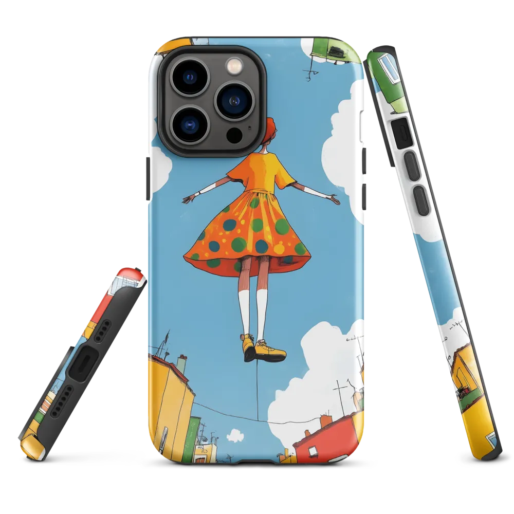 Floating Dreams in a Colorful Sky