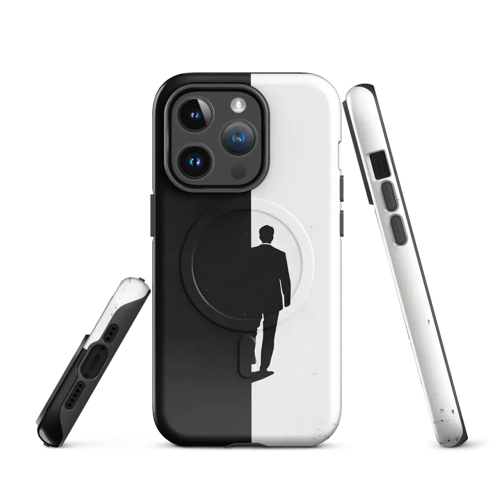 Shadows of Duality | Phone Case |  14 Pro | MagSafe® Tough Case | Glossy