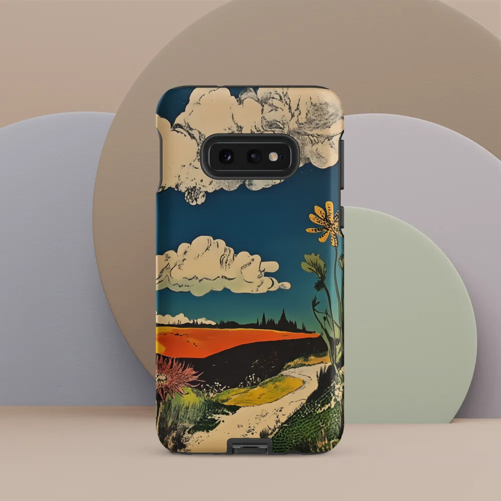 Surreal Blooming Landscape