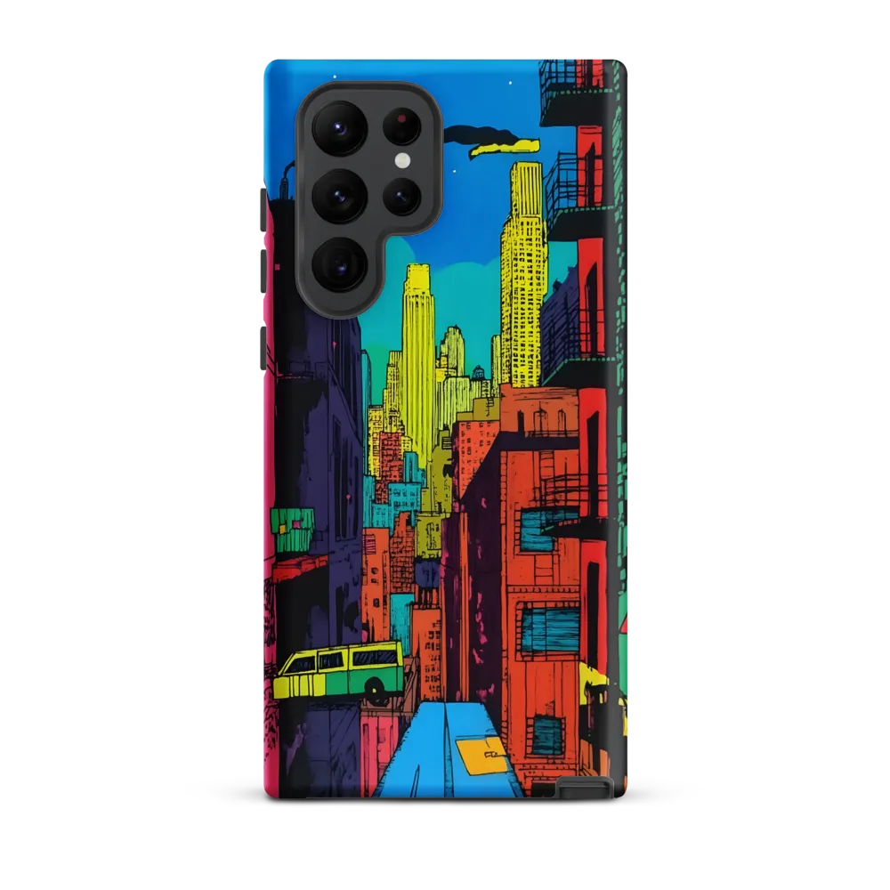 Urban Vibrance: A Pop Art Cityscape