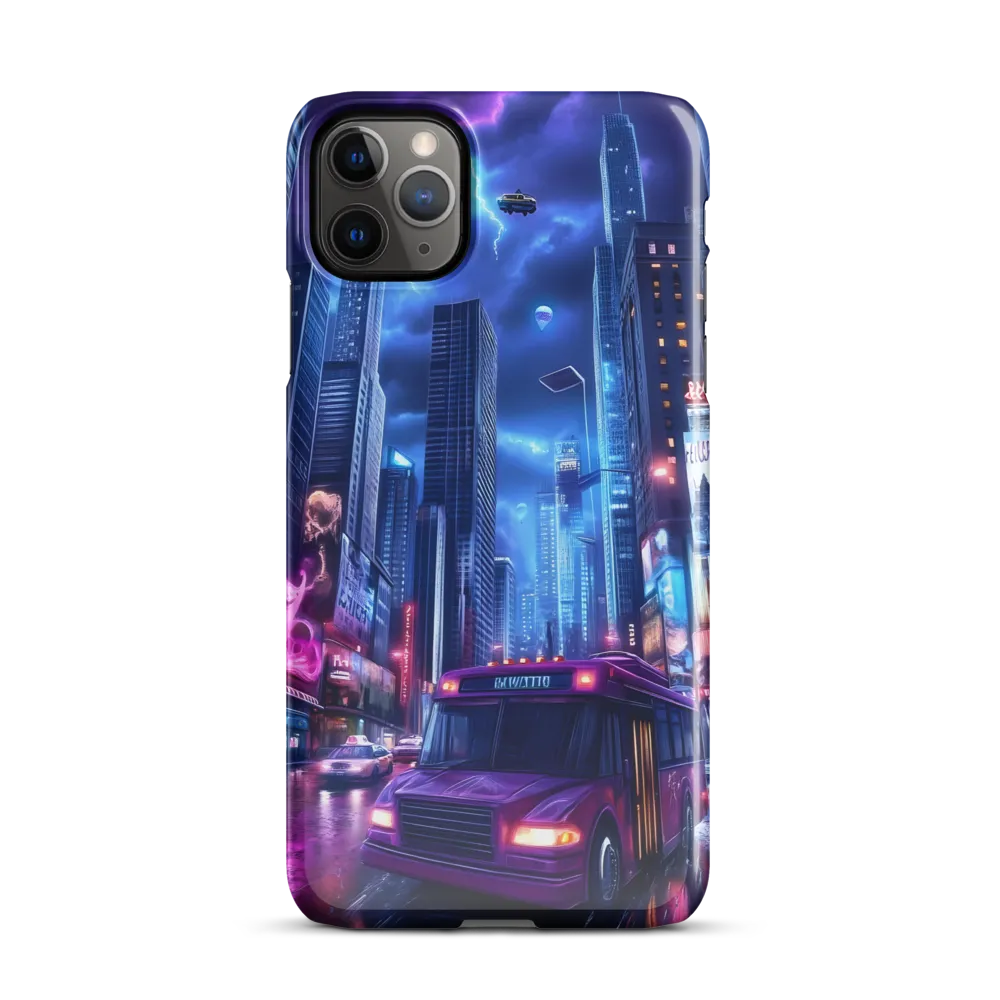 City of Neon Dreams | Phone Case |  11 Pro Max | Snap Case | Glossy