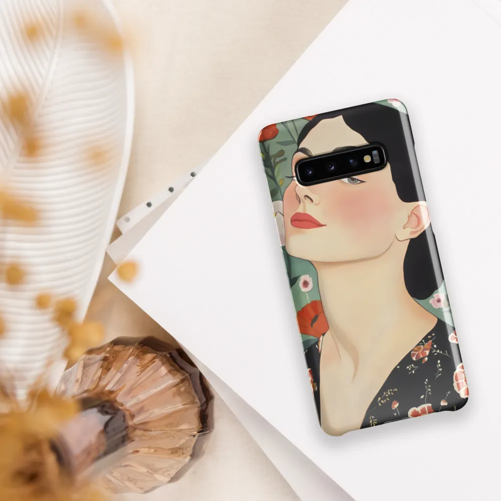 Elegance in Bloom | Phone Case |  S10 Plus | Snap Case | Glossy