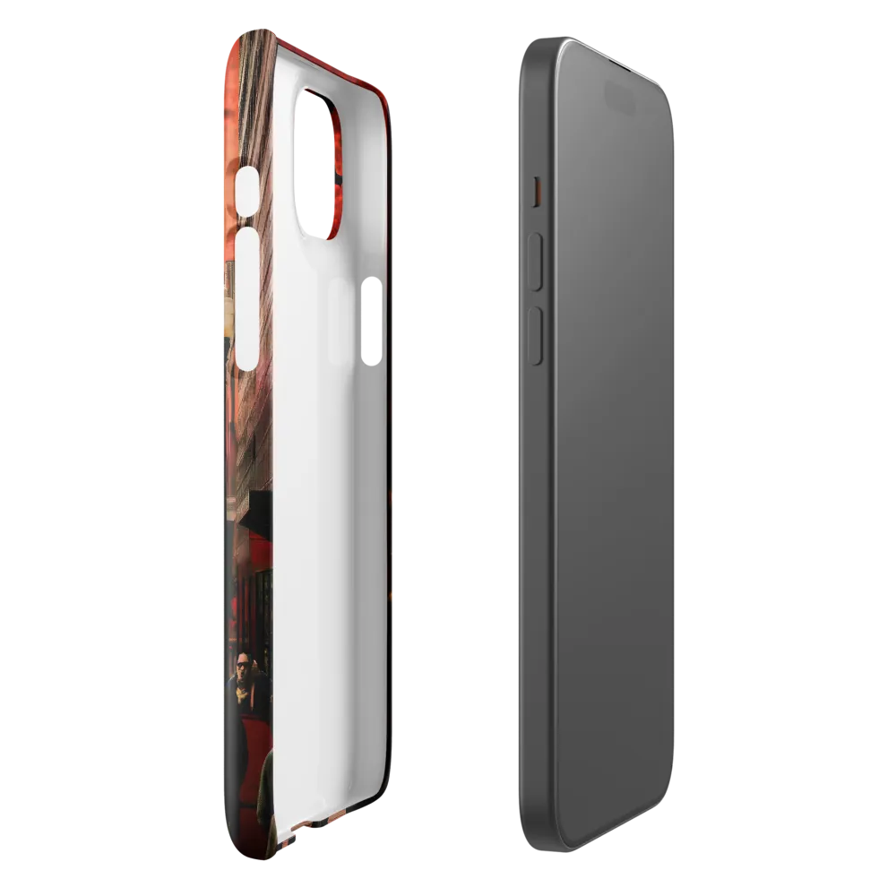 Urban Reverie: Stratospheric Shadows | Phone Case |  15 Plus | Snap Case | Glossy
