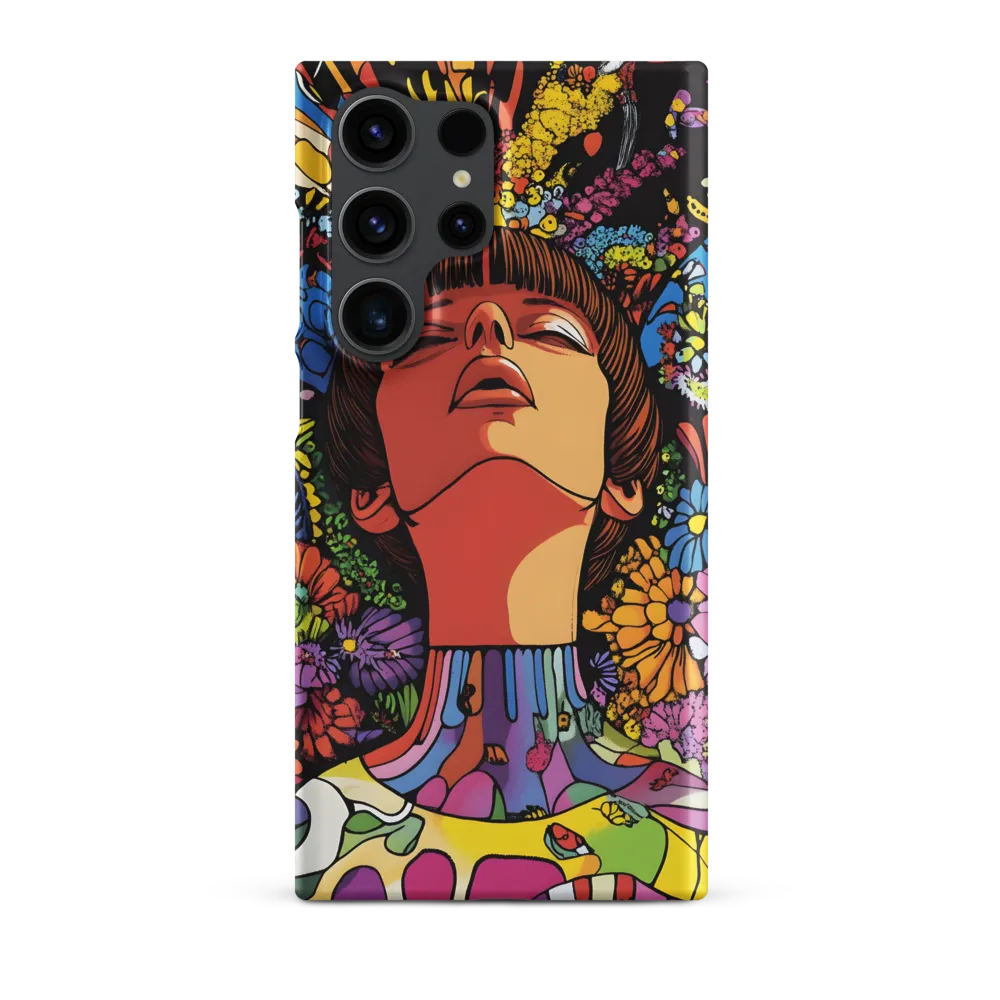 Vibrant Ecstasy: A Psychedelic Portrait