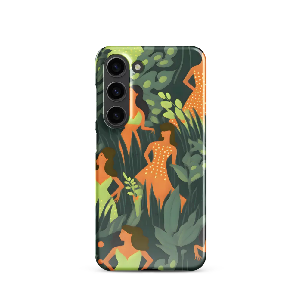 Playful Harmony in Patterns | Phone Case |  S23 | Snap Case | Glossy