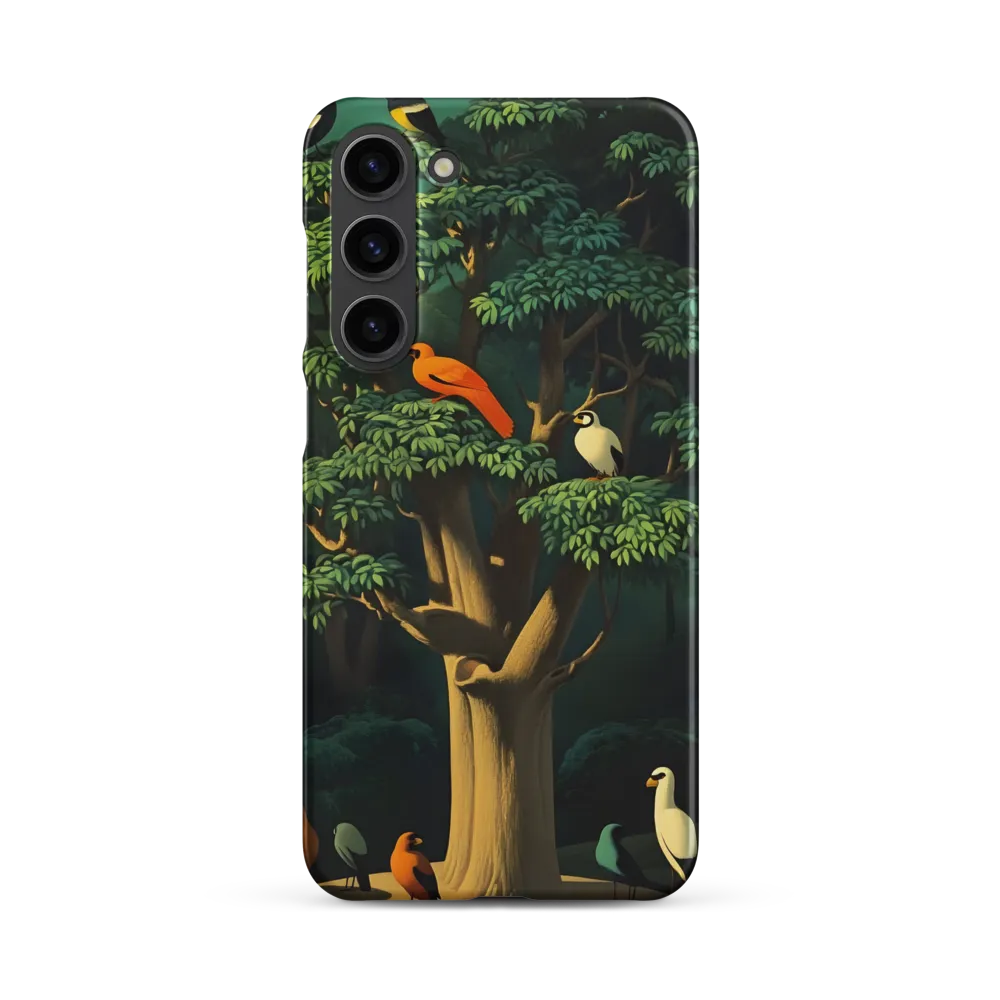Harmony in Color: A Surreal Bird Symphony