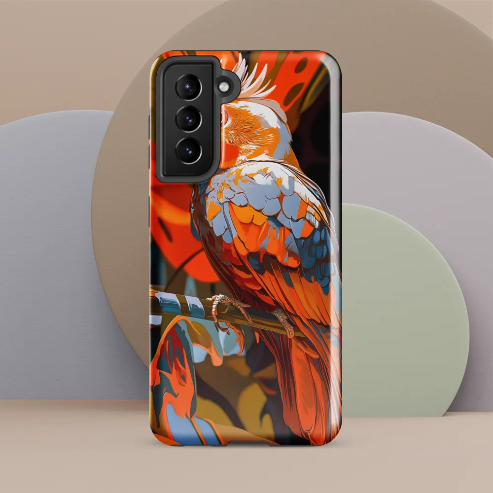 Tropical Symphony | Phone Case |  S21 FE | Tough Case | Glossy