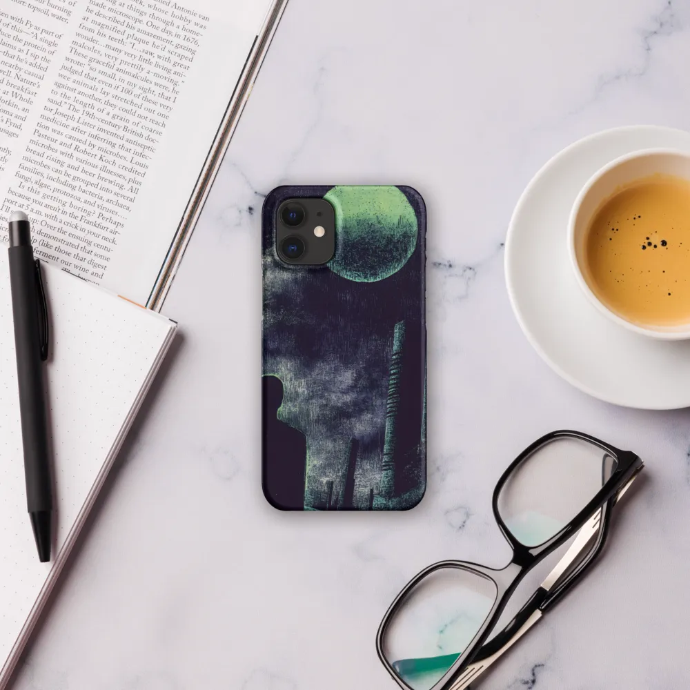 Lunar Solitude | Phone Case |  12 Mini | Snap Case | Matte