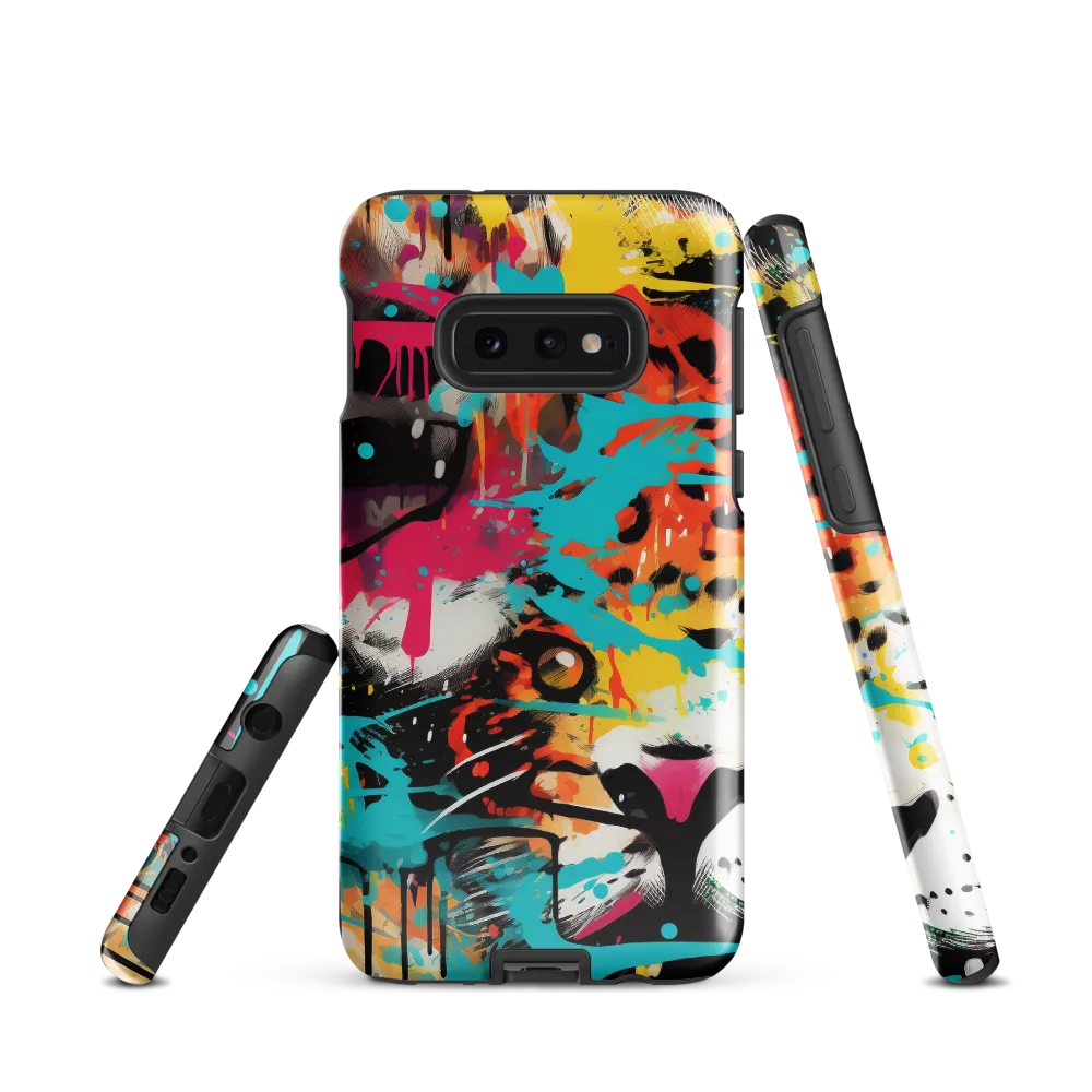 Fierce Fusion: Tiger and Lion in Graffiti