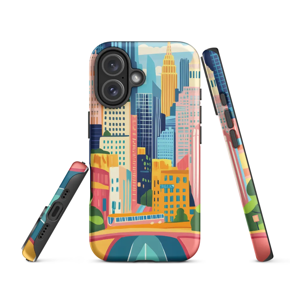 Energetic Cityscape | Phone Case