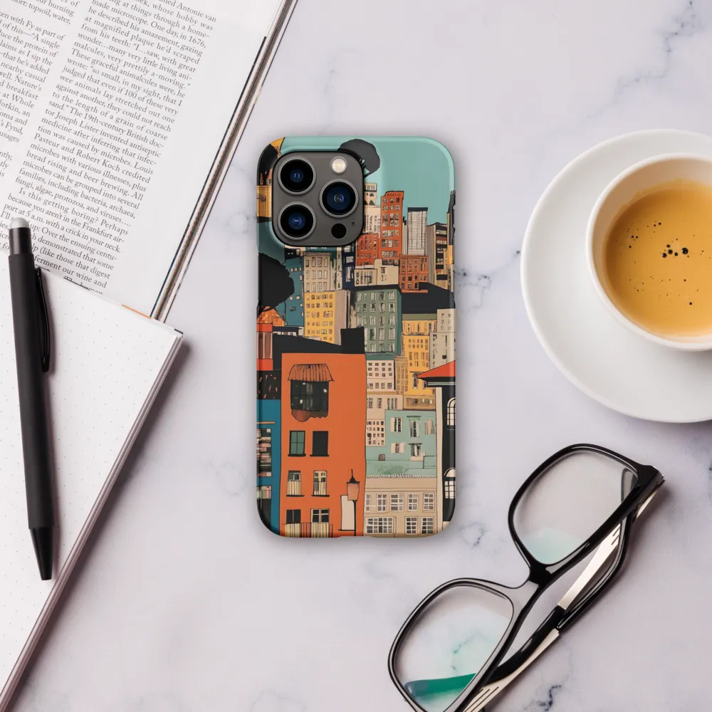 Urban Fusion: A Colorful Cityscape