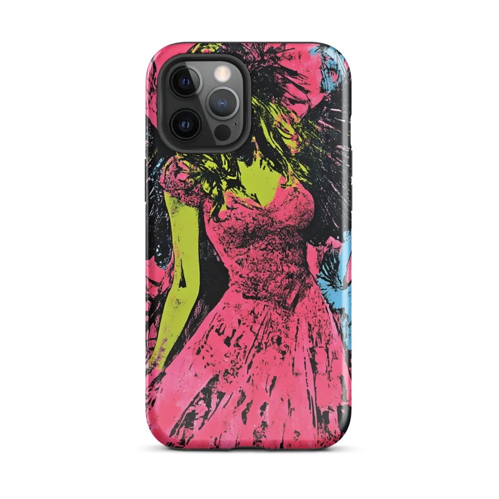 Mystical Angel in Neon Dreams