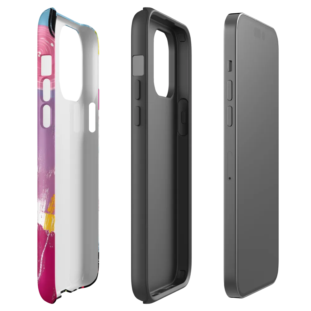 Vibrant Portrait of Youth | Phone Case |  14 Pro Max | Tough Case | Matte
