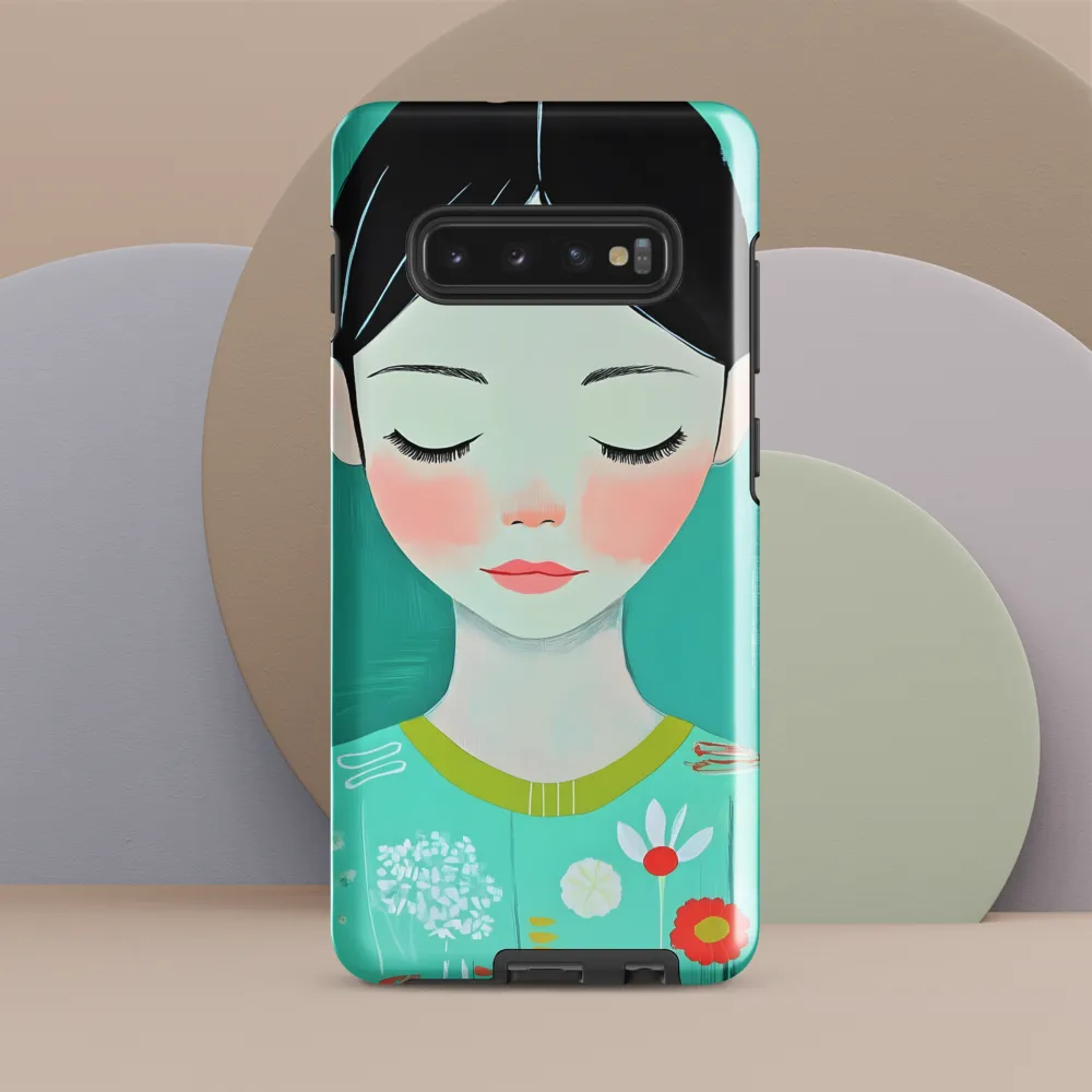 Tranquil Blossom | Phone Case |  S10 Plus | Tough Case | Glossy