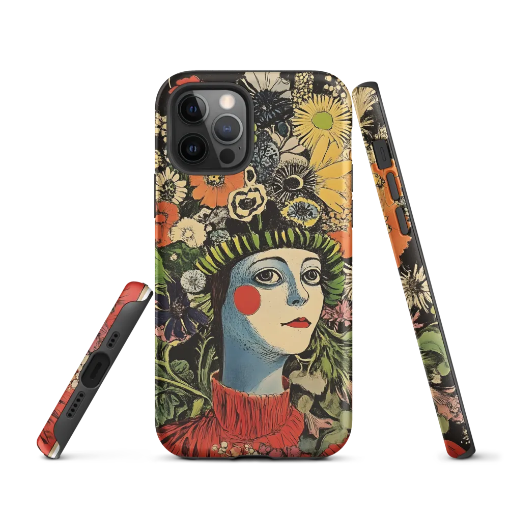 Floral Whimsy: A Portrait of Nature's Embrace