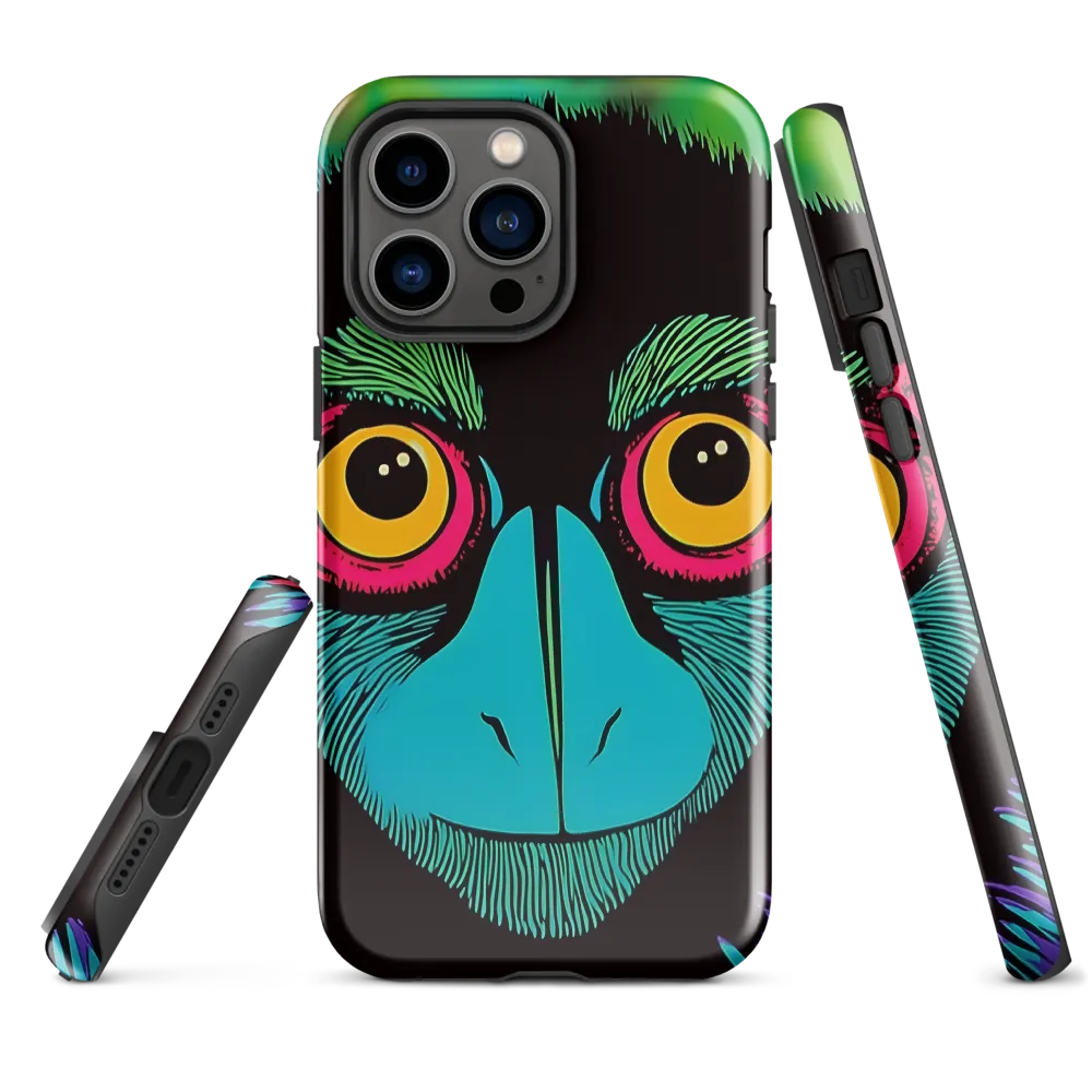 Whimsical Monkey Reflection
