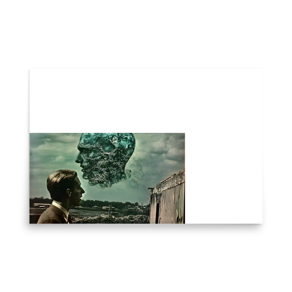 Ethereal Reflections: Identity in a Fragmented World | Poster | 24″×36″