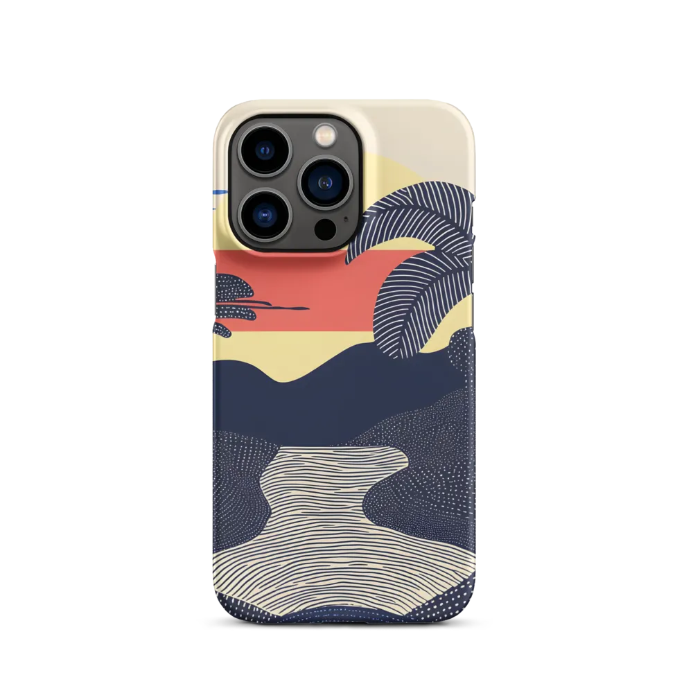Tranquil Sunset in Modern Minimalism