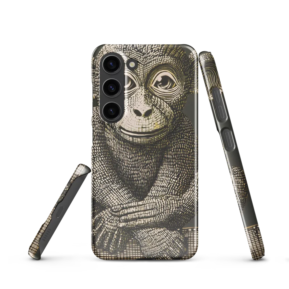 Intricate Primate Portrait