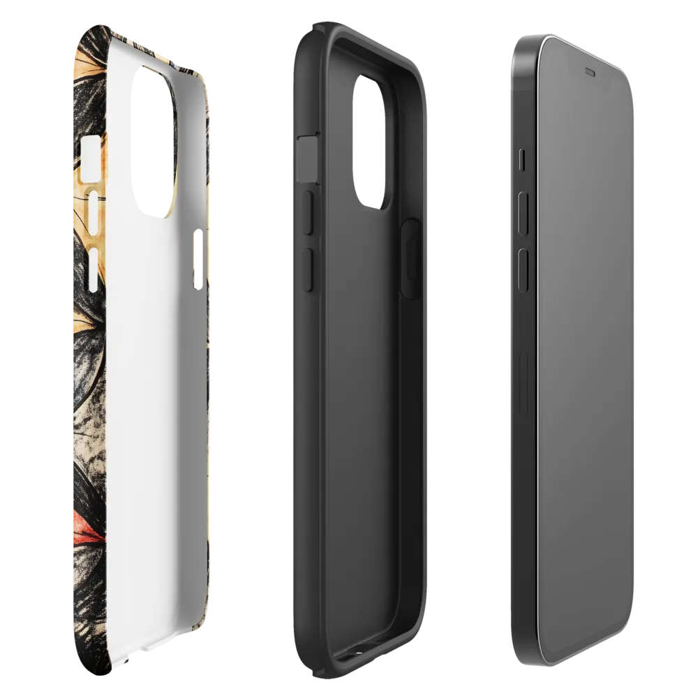 Geometric Harmony | Phone Case |  12 Pro Max | Tough Case | Glossy